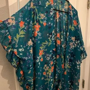 Kimono light weight short sleeve